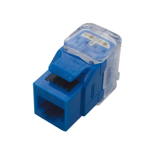 超五类非屏蔽模块（免打式）